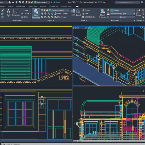 AutoCad Features